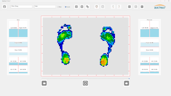 WatMat 480 Foot Pressure Mat  UI