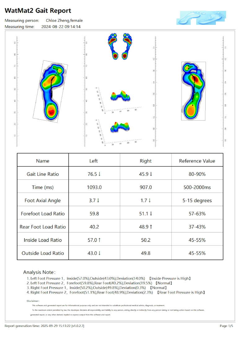 WatMat 480 Software UI